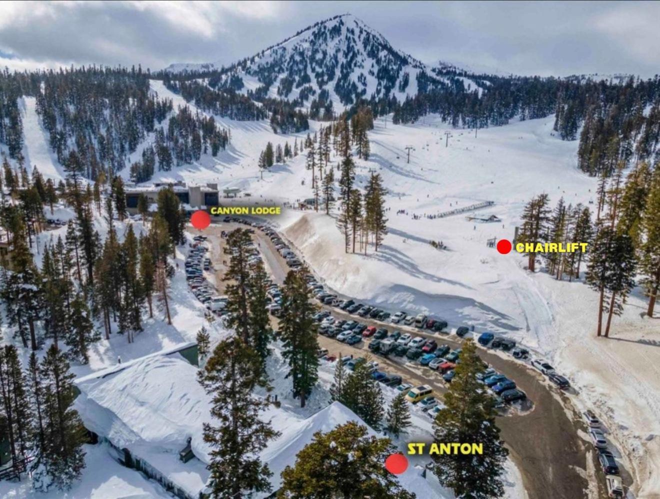 Fully Renovated! St Anton #17 Ski In Ski Out 1 Bedroom 1 Bathroom Condo! Sleeps Up To 4! Mammoth Lakes Luaran gambar